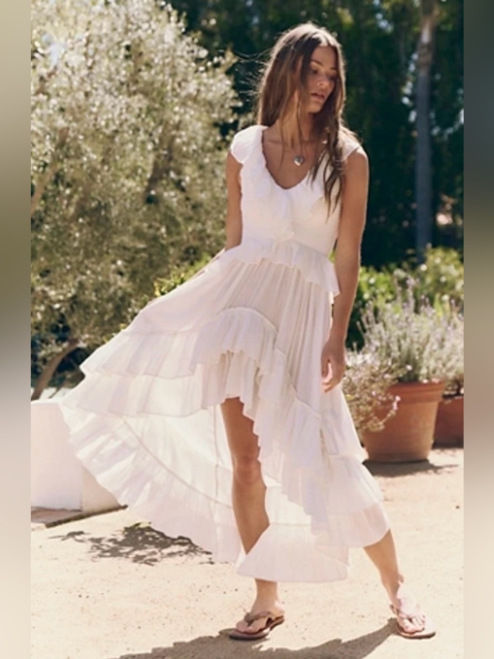 Free People sunsational midi dress